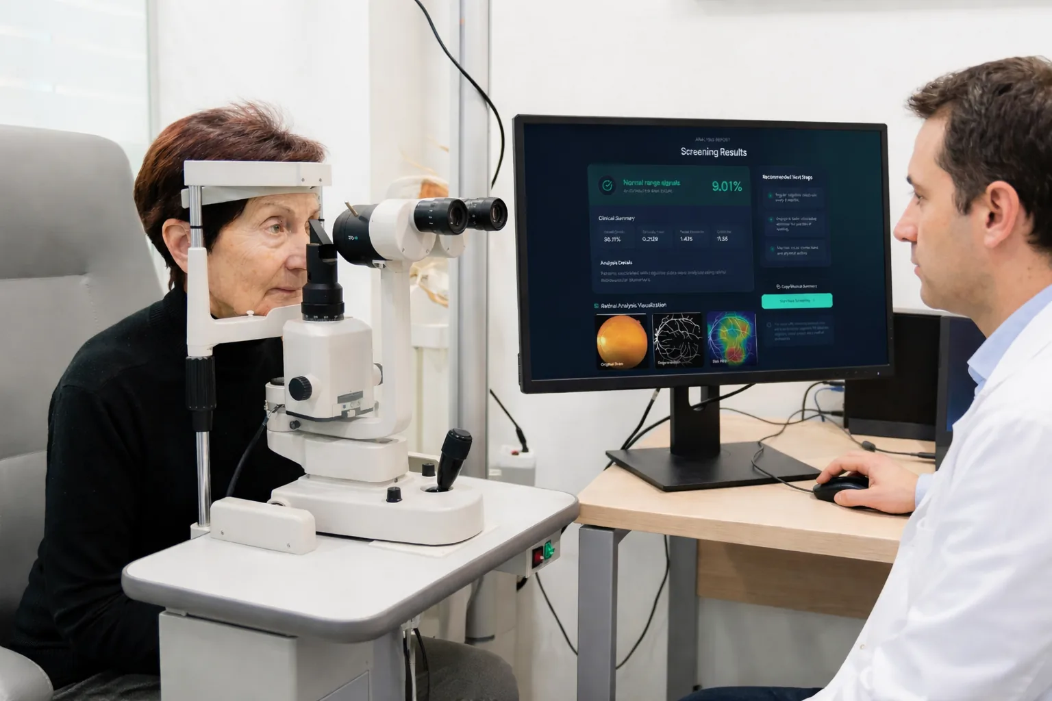 How Demenpil Works - Retinal screening process